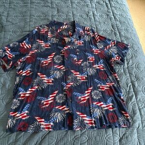 Big Man Patriotic shirt